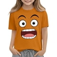 thumbnail image 4 of Tauxra T-Shirts Graphiques pour Femmes, Hauts à Manches Courtes, Chemises à Imprimé d'Expression Amusante, T-Shirts d'Été Décontractés, Blouse Douce et Confortable pour le Quotidien, 4 of 6