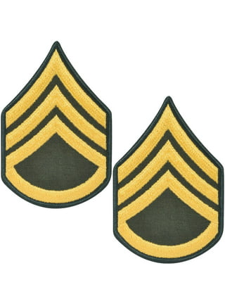 PVT Private Gold Army Rank Pins - Pair