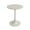 Cement Gray, variant on Kurv Bistro Table 24" White