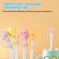 thumbnail image 5 of 11Pcs Shaped Caps 11 Colors Of Dust Caps Reusable Caps Food Grade Silicone Caps Fun Dust Caps, 5 of 5