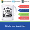 thumbnail image 3 of Proud Dad Of My Daughter Mug, Father's Day Gift, Dad To Be, Mug, Dad Gift, Men's Mug, Father's Day, Dad Mug, Grandad Gift, Ceramic Novelty Coffee Mugs 11oz, 15oz Mug, Tea Cu, 3 of 4