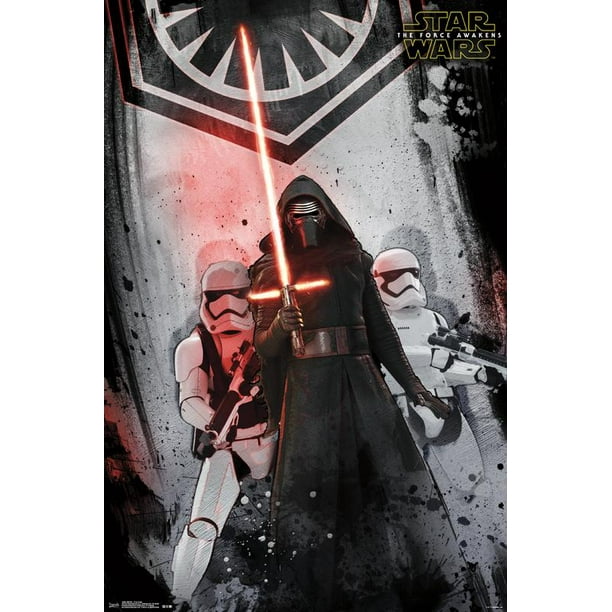 Star Wars: The Force Awakens - First Order Wall Poster, 22.375