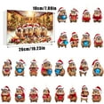 thumbnail image 3 of 2024 Christmas Advent Calendar Set 2D Holiday Ornaments Decorations Kit Festive Tree Countdown Home Seasonal Celebration, 3 of 7