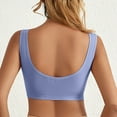 thumbnail image 4 of Durtebeua Womens Bras Front Closure Seamless Smooth Comfort Wirefree T-Shirt Bra, 4 of 4