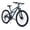Gray, variant on Mountain Bike 26 Inch, 21-Speed Mountain Bicycle with Full Suspension, Dual Disc Brakes, Carbon Steel Frame MTB Bike for Teenagers Adult Men Women, Green