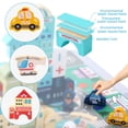 thumbnail image 5 of LENNYSTONE Wooden Building Blocks for Toddlers, Kids City Construction Stacking Creative Toys, Preschool Learning Education Block for Boys Girls Ages 3-6, 100pcs, 5 of 7