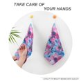 DNAGSB Pink Petals40 Kitchen Towels 1PCS, Soft Hand Towels with