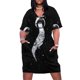 thumbnail image 1 of Drifting in Otter Space (best for color) Loose Pocket Dress evening dresses ladies Women's long dress, 1 of 7