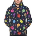 thumbnail image 4 of Hoodies for Men - Light Bulb colorful Long Sleeve Comfrt Men'S Fashion Hoodies & Sweatshirts, Sweatshirts for Men Hoodies Pullover Clothing Clothes with Pouch, 4 of 7