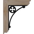thumbnail image 3 of 3 1/2"W x 11 1/2"D x 14"H Crawley Traditional Ironcrest Smooth Bracket, Douglas Fir (1 1/2"W x 7 1/2"D x 10"H Iron Bracket), 3 of 5