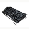 thumbnail image 2 of HHTHH 1000 PCS Cable negro de 6 pulgadas Twist atadas Twist back Contañas con entradas de alambre de cable de fijación de metal resistente, 2 of 2