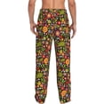 thumbnail image 3 of Daiia Paisley7 Men's Sleep Pant with Pockets and Drawstring,Pajama Pants-Large, 3 of 9