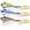 B-2.6"-1/2oz, variant on Swim or Jig Fishing Spinner Baits for Freshwater and Saltwater, Rooster Tail Fishing Lures for Trout Bass Walleye Crappie Salmon Pike, with Copper