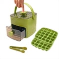 thumbnail image 4 of Molde de Cubitos de 48 Rejillas, Reutilizable para Refrigerador, para Hacer Hielo, Apto para Alimentos, para el Hogar, para Hacer Hielo, Bandeja para Cubitos., 4 of 5
