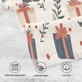 thumbnail image 5 of Yayeee 100% Cotton Hand Towels for Bathroom 16" x 28" Soft Absorbent Kitchen Towel, Christmas Gift Pattern, 5 of 7