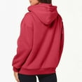 thumbnail image 5 of Jsaierl Women's Oversized Zip Up Hoodies Sweatshirts Y2K Clothes Cute Teen Girl Fall Casual Drawstring Jackets with Pockets, 5 of 8