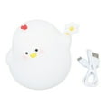thumbnail image 2 of Cute Night Light, Chick Shape Cute Bedside Lamp 1W 5V Silicone  for Nursery, 2 of 7