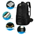 thumbnail image 4 of Yougu 3+1 Travel Bag Set,3-Hard Shell Luggage Set+1-Hiking Bag Suitable For Both Long And Short Distance Travel. Blue-1, 4 of 9
