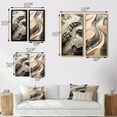thumbnail image 4 of Designart "Desert Oasis Rivers among Eternal Dunes I" Desert Framed Wall Art Set Of 2 - Global White Framed Canvas Set For Living Room Decor, 4 of 6