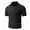 Black, variant on Spring Summer Shirt for Men Casual Short Sleeve Henleys T-Shirt Soft Cozy Button Placket Plain V Neck Shirts