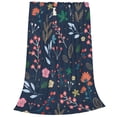 thumbnail image 2 of Sikiie Colorful Flowers Ultra-Soft Micro flannel Blanket Luxury All Seasons Warm Blanket for Bedding Sofa and Travel (4 sizes)-80"x60", 2 of 7