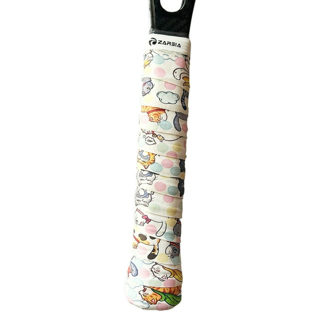 Instant Printing Sweat Absorbing Hand Glue Soft And Slip Sweat Absorbing Fashion Tennis Racquet Grip Handle Adhesive Tape