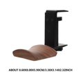thumbnail image 2 of FENGGUIQU 1ensemble Casque Podium en Noir avec Assemblage Métal et Bois pour une Option de Rangement Raffinée, 2 of 8