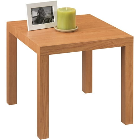 Parsons End Table, Oak Finish - Walmart.com
