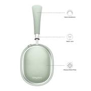 Srhythm Nicecomfort 95 Hybrid Noise Cancelling Headphone Wireless, Bluetooth 6.0 Wireless Headphones with Transparency Mode, ENC, HD Sound