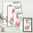 thumbnail image 4 of Designart 'Ancient Pink Lotus Flower' Traditional Framed Canvas Wall Art Print, 4 of 5