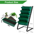 Vertical Garden Herb Raised Bed 4FT Freestanding Elevated Planters with