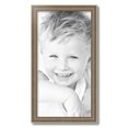 thumbnail image 2 of ArtToFrames 13" x 25" Aged White Gold Picture Frame, 13x25 inch Silver Wood Poster Frame (WOM-2036),  Pack, 2 of 7