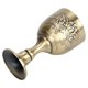 thumbnail image 3 of Copa de vino vintage en relieve de metal europeo Copa arte, 3 of 8