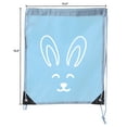 thumbnail image 2 of Easter Basket Bags, Bulk Drawstring Backpacks, Party Favor Goody Bags for Easter, 2 of 2