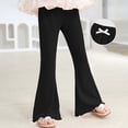 thumbnail image 2 of Elastic Waist Pants Children's Solid Color Mid Size Summer Thin Casual and Comfortable Pants, 2 of 7