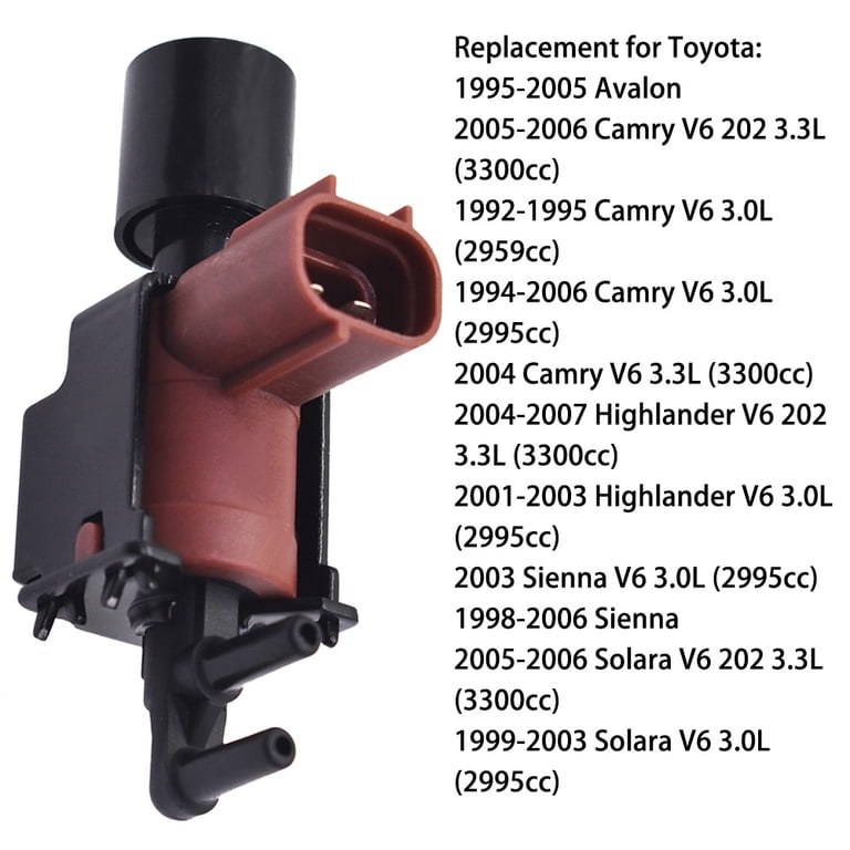 Vacuum Solenoid Valve 25860-62010 25860-46010 for Toyota Carbon
