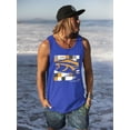 thumbnail image 2 of Pipeline Wave Surf-Inspired Tee - Tank Top Men's, 2 of 4