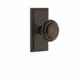 thumbnail image 6 of Grandeur 825287 Carre Solid Brass Rose Privacy Door Knob Set - Grey, 6 of 7