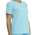 thumbnail image 6 of Scrubstar Women's Active Stretch Ethical Fabric V-Neck Seasonal Solid Tuck-In Scrub Top, 6 of 8