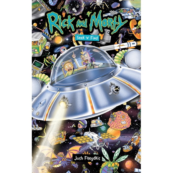 Pre-Owned Rick and Morty: Seek 'n' Find, (Hardcover)