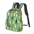 thumbnail image 2 of Cute Labrador Dog Pattern Backpack Casual Shoulder Daypack Lightweight Travel Backpack For Men Women, 2 of 5