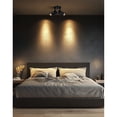 thumbnail image 2 of Dainolite 2 Light Spot Light in Matte Black, 2 of 2
