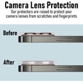 thumbnail image 4 of [2 Pack] Bling Camera Lens Protector for iPhone 13 Pro 6'1\\, 4 of 5