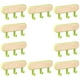 thumbnail image 3 of 10 piezas de soporte para cuna montado en la pared, compacto y creativo, multifunción, para llaves 3 Ganchos Verde, 3 of 6