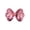 Ballet Slipper, variant on Sequin Glitter Stuffed Bow Hair Clip for Girls - 1 Pack - Summer Crystal