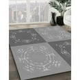thumbnail image 3 of Ahgly Company Machine Washable Indoor Rectangle Transitional Ash Gray Area Rugs, 2' x 3', 3 of 7
