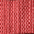 thumbnail image 1 of Ahgly Company Indoor Square Abstract Red Modern Area Rugs, 7' Square, 1 of 4