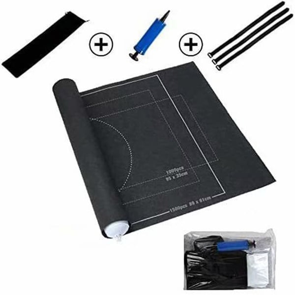 Felt Puzzle Mat Portable Puzzle Protection Mat Play Mat For Up To 1500 Pieces Of Puzzles