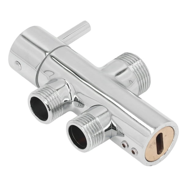 Desviador de Ducha G1/2 Desviador de Brazo de Ducha Conector en T a Prueba de Fugas Válvula Desviador de Ducha de Latón para Baño Ducha Universal Brazos de Ducha Y Barras ANGGREK Otros