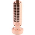 thumbnail image 2 of Humidification Tower Fan with 220ml Three-speed Wind Timing Bedroom Spray Retro Style 2-in-1 Cooling Air Fan with USB Charger for Bedroom Home Office Air Cooler (Pink), 2 of 9